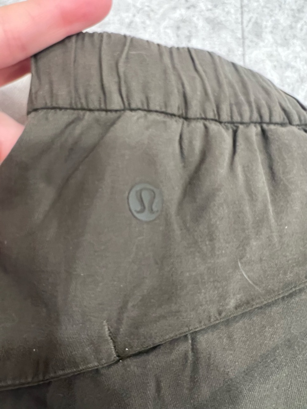 lululemon athletica Olive Track Pants - Elastic Waist Joggers